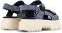 Hogan Denim sandalen Blauw - Thumbnail 3