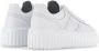 Hogan H-Stripes leren sneakers met logo Wit - Thumbnail 3