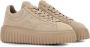 Hogan H-Stripes sneakers met plateauzool Beige - Thumbnail 2