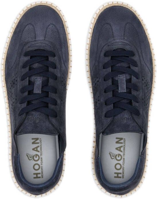 Hogan H420 suède sneakers Blauw