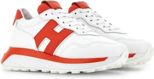 Hogan H601 suède sneakers Wit