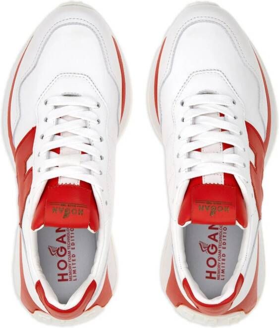 Hogan H601 suède sneakers Wit