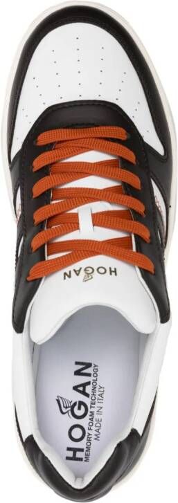 Hogan H630 leren sneakers Bruin