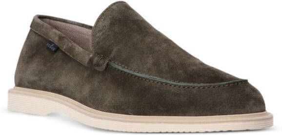 Hogan H633 suède loafers Groen