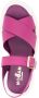 Hogan H644 55 mm leren sandalen met chunky zool Roze - Thumbnail 4