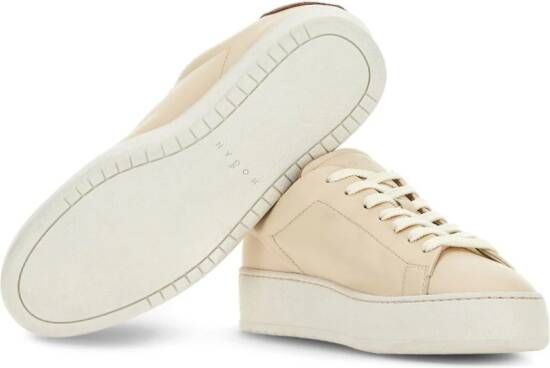 Hogan H672 leren sneakers Beige