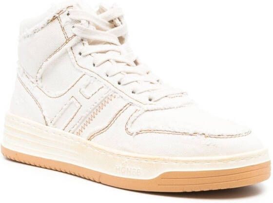 Hogan High-top sneakers Beige