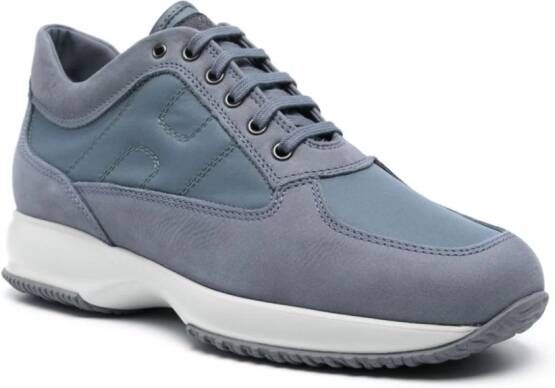 Hogan Interactive leren sneakers Blauw