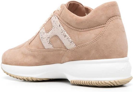 Hogan Interactive low-top sneakers Beige