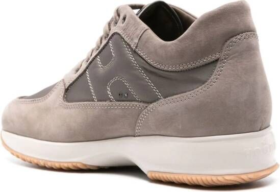 Hogan Interactive sneakers met vlakken Beige