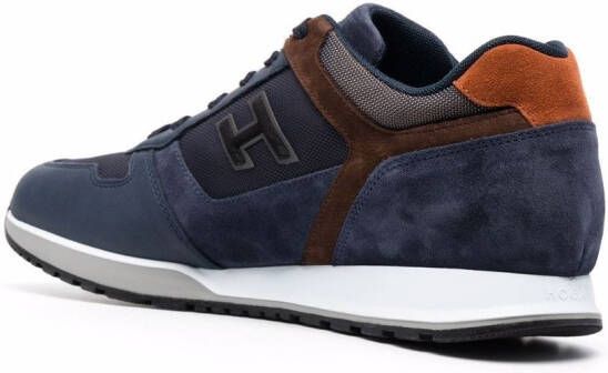 Hogan Leren sneakers Blauw