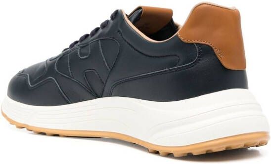 Hogan Leren sneakers Blauw