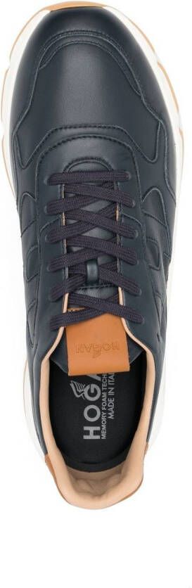 Hogan Leren sneakers Blauw