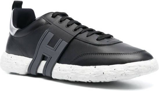 Hogan Sneakers met logopatch Zwart