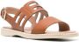 Hogan Slingback sandalen met logo Bruin - Thumbnail 2