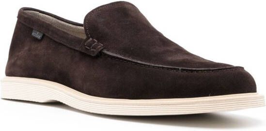 Hogan Suède loafers Bruin