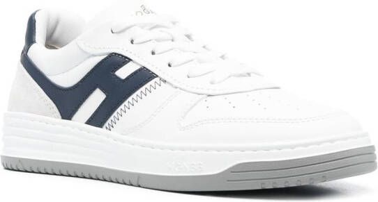 Hogan H630 sneakers met logopatch Wit