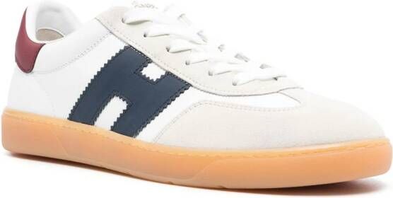 Hogan Sneakers met logoprint Beige