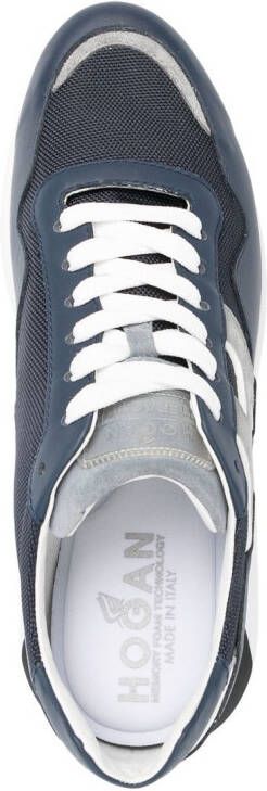 Hogan Sneakers met vlakken Blauw