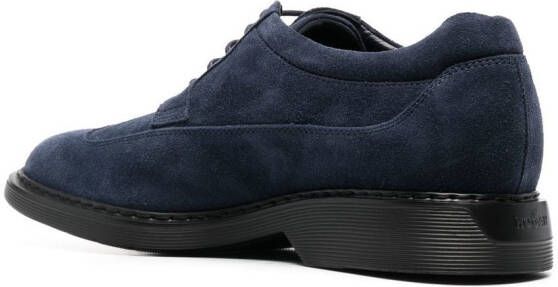 Hogan Suède brogues Blauw