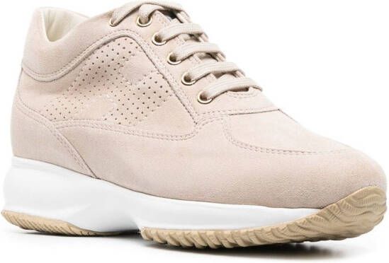 Hogan Suède sneakers Beige