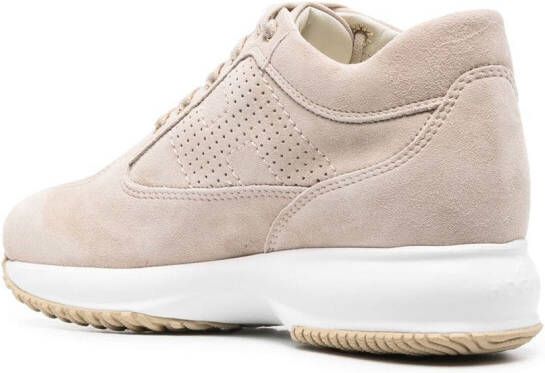 Hogan Suède sneakers Beige