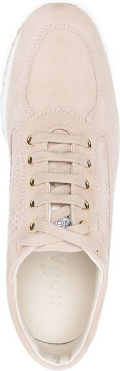 Hogan Suède sneakers Beige