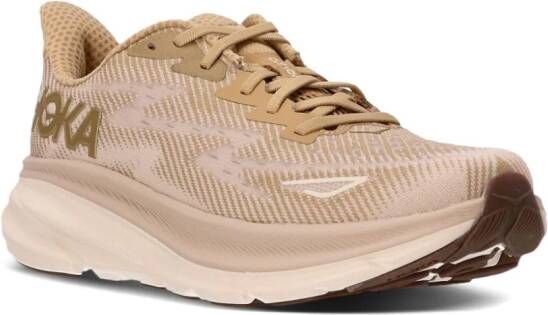 HOKA Clifton 9 low-top sneakers Beige