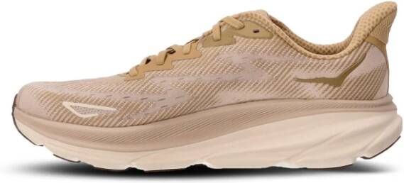 HOKA Clifton 9 low-top sneakers Beige