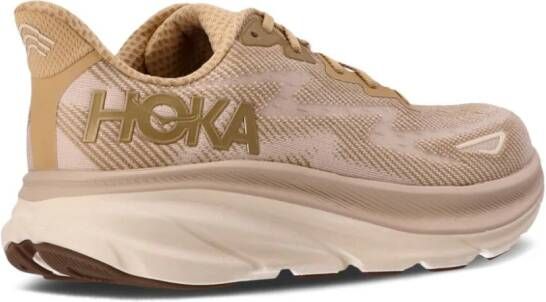 HOKA Clifton 9 low-top sneakers Beige