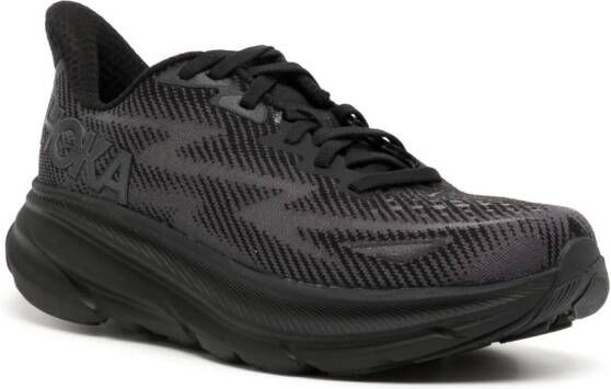 HOKA Clifton 9 Running sneakers Zwart