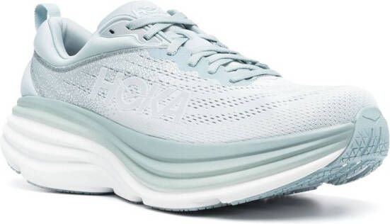 HOKA Bondi 8 low-top sneakers Blauw