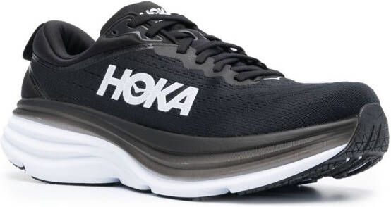 HOKA Bondi sneakers met logoprint Zwart