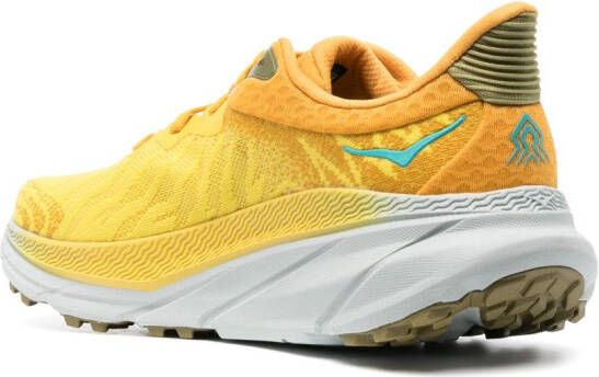 HOKA Challenger low-top sneakers Geel