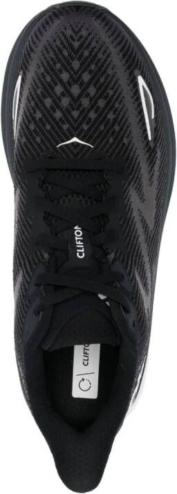 HOKA Clifton 9 sneakers Zwart