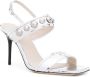 IRO Leren sandalen Zilver - Thumbnail 2