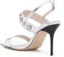 IRO Leren sandalen Zilver - Thumbnail 3