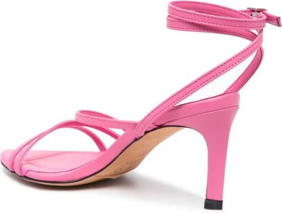 IRO Gia leren sandalen Roze