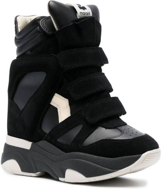 ISABEL MARANT Balskee high-top sneakers Zwart