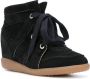 ISABEL MARANT Bobby wedge sneakers Zwart - Thumbnail 2