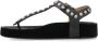 ISABEL MARANT Enore leren sandalen met studs Zwart - Thumbnail 3