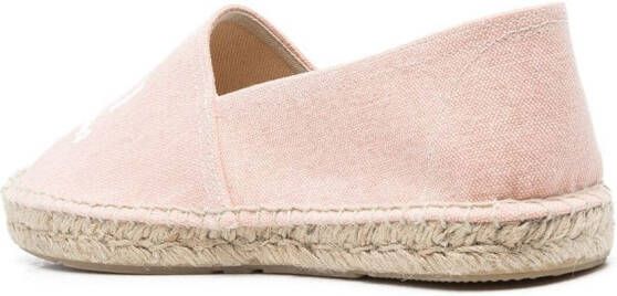 ISABEL MARANT Espadrilles met logoprint Roze