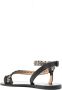 ISABEL MARANT Melte platte sandalen Zwart - Thumbnail 3