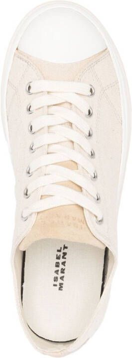 ISABEL MARANT Sneakers met plateauzool Beige