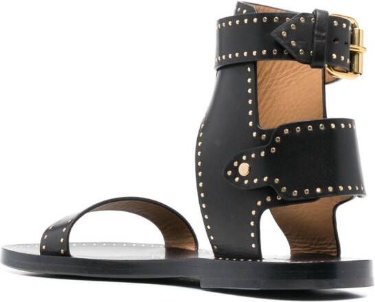 ISABEL MARANT Sandalen verfraaid met studs Zwart