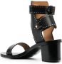 ISABEL MARANT 50 mm Jaeryn sandalen met studs Zwart - Thumbnail 3