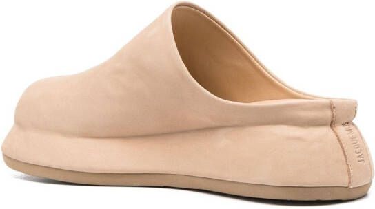 Jacquemus Slip-on muiltjes Beige