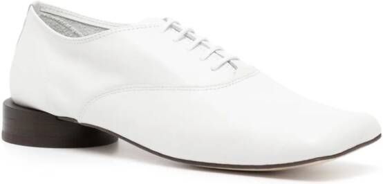 Jacquemus x Repetto Les Zizi 30 derby schoenen Wit