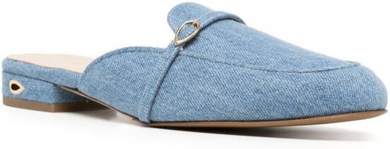 Jennifer Chamandi Loafers met open rug Blauw