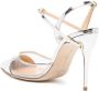 Jennifer Chamandi Vittorio pumps met metallic neus Zilver - Thumbnail 3